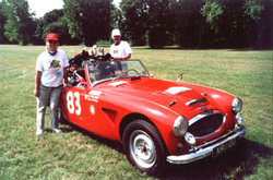 Peter and Ann with Healey